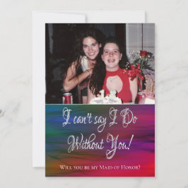 ウィス鮮やか | Photo Cant Say I Do Without You 招待状