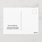 ウィズアニューホームミネソタファームハウス素朴 ポストカード (裏面)