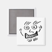 ウィズィードルナットバイクスダムデザイン マグネット (正面/裏面)