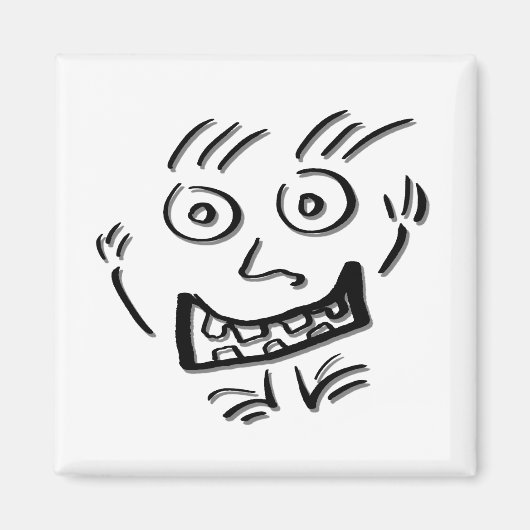 ウィズィードルナットバイクスダムデザイン マグネット (正面)