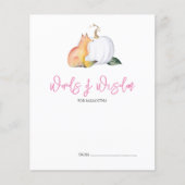 ウィズオブウィズダムアドバイス秋パンプキンキツネ (正面)