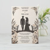 ウィズガーデンフローラ春ウッドボ素朴ホ結婚ズ 招待状 (スタンド正面)