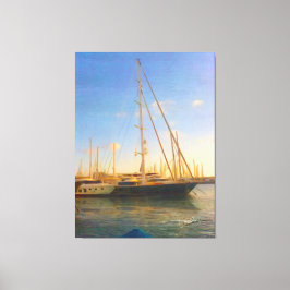 ウィズサニーデイシービーチイスラエルズリア キャンバスプリント