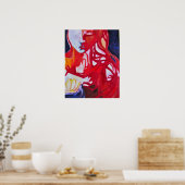 ウィズスアートプリントバイサラ・ハリス ポスター (キッチン)