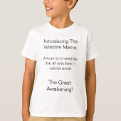 ウィズダムミームイントロTシャツ Tシャツ (正面)