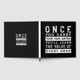 ウィズダム引用文デザイン – すべてのドロップの価値 ゲストブック