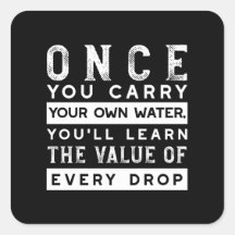 ウィズダム引用文デザイン – すべてのドロップの価値