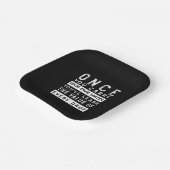 ウィズダム引用文デザイン – すべてのドロップの価値 ペーパープレート (傾斜あり)