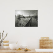 ウィズダム引用文ブリッジやる気を起こさせるライフポスター ポスター (キッチン)