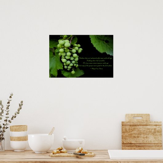 ウィズダム引用文 ポスター (キッチン)