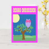 ウィズダム誕生日カード カード (黄色い花)