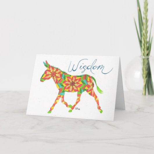 ウィズドキルトミュールバイシェリージャーヴィスホールディングカード カード (正面)