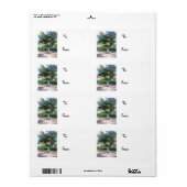 ウィズドクリスマスラベルの木 ラベル (フルシート)