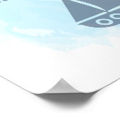 ウィズドセイル航海のボート引用文 ポスター (角)