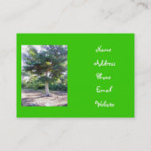 ウィズドビジネスカードのツリー 名刺 (裏面)