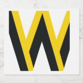 ウィズドビデオブロゴ スパークリングワインラベル (シングルラベル)