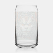 ウィズドビール缶インフルエンザライオン ガラス缶 (裏面)