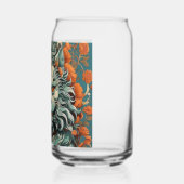 ウィズドビール缶インフルエンザライオン ガラス缶 (左)