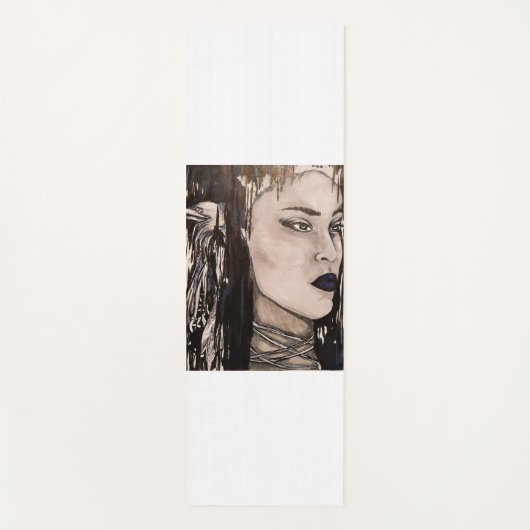 ウィズドヨガマットバイオーキッドアンド幽霊 ヨガマット (正面)