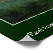 ウィズド孔子引用文カタル感動的 ポスター (角)