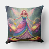 ウィズフェアリーブライダルシャワー装飾用クッション クッション (裏面)