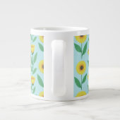 ウィズミカルな喜びの花開き ジャンボコーヒーマグカップ (裏面)