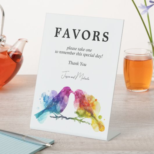 🌈ウィズレインボーロバーズコレクション 台座サイン (インサイチュ)