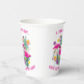 ウィズ文字サマーピクルボール🤩トロピカルパーティー 紙コップ (右)