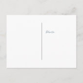 ウィズ最高のフローラ水の色 ポストカード (裏面)