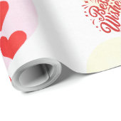 ウィズ最高のラッピング紙-ハート&パステルズギフト ラッピングペーパー (ロールコーナー)
