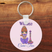 ウィズ来トゥルパープルジェニーガール魔法ボトル キーホルダー (正面)
