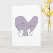 ウィズ・ラブ・ユー カード (黄色い花)