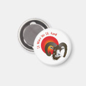 ウィダー – Tierkreiszeichenマグネット マグネット (正面/裏面)