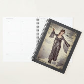 ウィチかわいらしーいたずらおもしろい引用文グレージャーナル プランナー手帳 (ディスプレー)