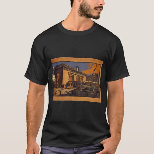 ウィチタのユニオンステーション Tシャツ (正面)