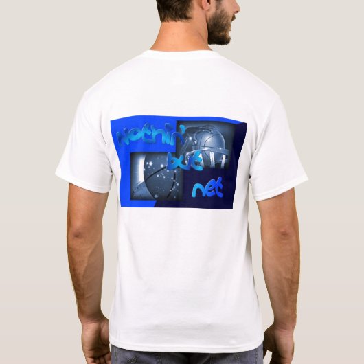 ウィチタの棒のロゴ Tシャツ (裏面)