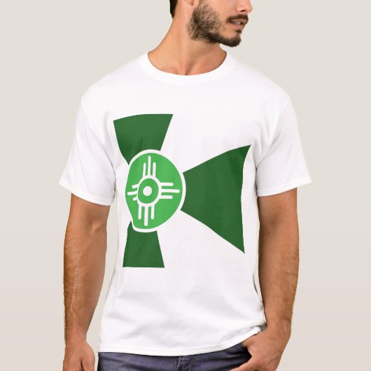 ウィチタカンザスグリーンパーティーTシャツ Tシャツ (正面)