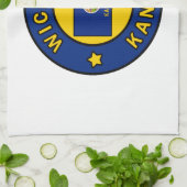 ウィチタカンザス キッチンタオル (折り畳み)