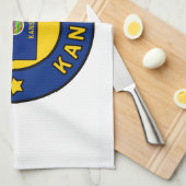 ウィチタカンザス キッチンタオル (四つ折り)