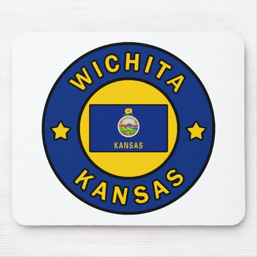 ウィチタカンザス マウスパッド (正面)