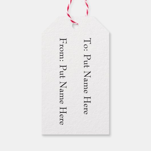 ウィチタカンザスICT国旗の贈り物ラベル ギフトタグ (裏面)