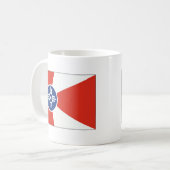 ウィチタカンザスICT国旗 コーヒーマグカップ (正面左)