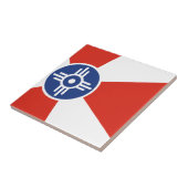 ウィチタカンザスICT国旗 タイル (側面)