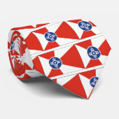 ウィチタカンザスICT国旗 ネクタイ (ロール)