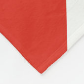 ウィチタカンザスICT国旗 フリースブランケット (角)