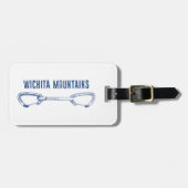 ウィチタマウンテンズロック登山クイックドロー ラゲッジタグ (正面横)