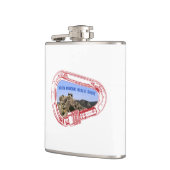 ウィチタマウンテンズ登山カラビナー フラスク (左)