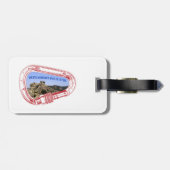 ウィチタマウンテンズ登山カラビナー ラゲッジタグ (裏面横)