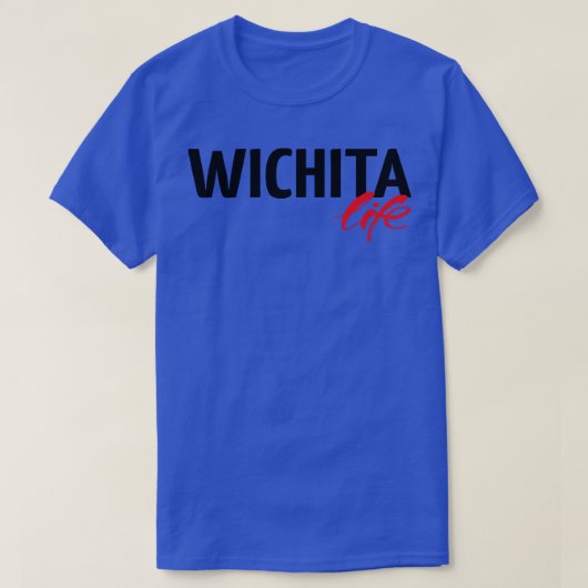 ウィチタライフ Tシャツ (デザイン正面)