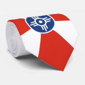ウィチタ国旗（カンザス州，米国） ネクタイ (ロール)